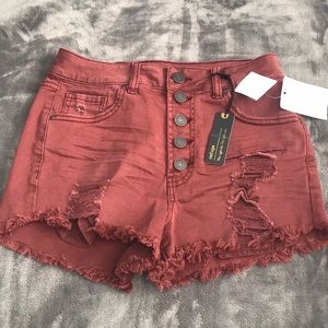Charlotte Russe high rise shorts